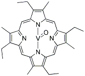 ETIOPORPHYRINATO VANADYL(IV) Struktur