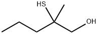 (+/-)2-MERCAPTO-2-METHYLPENTAN-1-OL Struktur