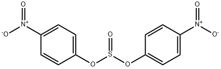 bis(p-nitrophenyl) sulphite  Struktur