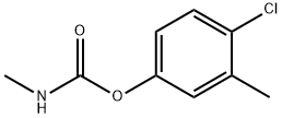 CARBAMICACID,METHYL-,4-CHLORO-3-TOLYLESTER Struktur