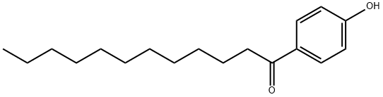 4′-ヒドロキシドデカノフェノン 化学構造式
