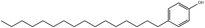 4-十六烷基苯酚 结构式