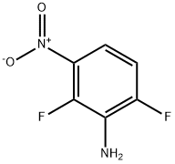 2,6-ジフルオロ-3-ニトロアニリン 化学構造式