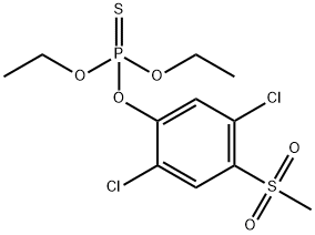 CHLORTHIOPHOS SULFONE Structure