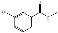 3-AMINOBENZOYLMETHYLAMIDE Struktur