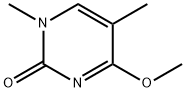 4-methoxy-1,5-dimethyl-2(1H)-pyrimidinone 结构式