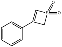 3-Phenyl-2H-thiete 1,1-dioxide Struktur