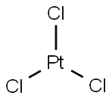 三塩化白金 化学構造式