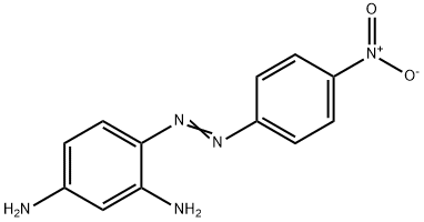 4-[(4-nitrophenyl)azo]benzene-1,3-diamine Struktur