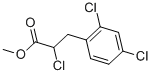 METHYL 2-CHLORO-3-(2,4-DICHLOROPHENYL)PROPANOATE Structure