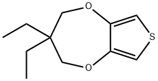 3,4-(2′,2′-Diethylpropylene)dioxythiophene Struktur