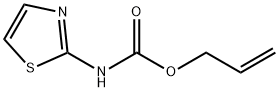 Carbamic  acid,  2-thiazolyl-,  2-propenyl  ester  (9CI) Structure