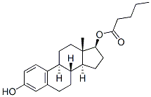Valeric acid, 3-hydroxyestra-1,3,5(10)-trien-17β-yl ester, (+-)- (8CI) Structure