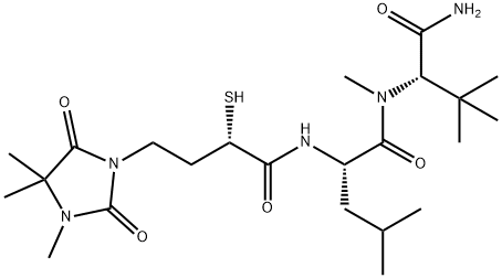 (2S)-3,3-dimethyl-2-methylamino-N-[(2S)-4-methyl-2-[[(2S)-2-sulfanyl-4 -(3,4,4-trimethyl-2,5-dioxo-imidazolidin-1-yl)butanoyl]amino]pentanoyl ]butanamide|利托那韦EP杂质35