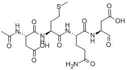 乙酰基-天冬氨酰-蛋氨酰-谷氨酰胺酰-天冬氨醛,259199-63-8,结构式