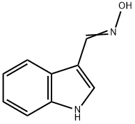 吲哚-3-甲醛肟, 2592-05-4, 结构式