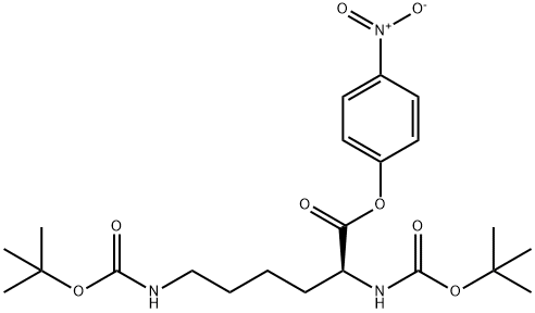 BOC-LYS(BOC)-ONP Structure