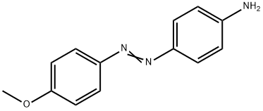4-(4-METHOXYPHENYL)DIAZENYLANILINE 结构式