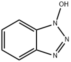1-羟基苯并三唑(HOBT),2592-95-2,结构式