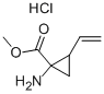 (1R,2S)-1-氨基-2-乙烯基环丙烷甲酸甲酯盐酸盐, 259214-58-9, 结构式