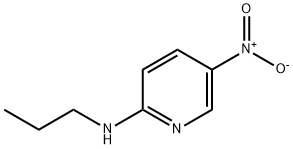 5-NITRO-2-(N-PROPYLAMINO)PYRIDINE Struktur