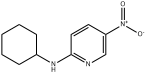 2-シクロヘキシルアミノ-5-ニトロピリジン 化学構造式