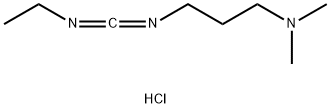 1-乙基-(3-二甲基氨基丙基)碳酰二亚胺盐酸盐,25952-53-8,结构式