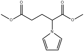DIMETHYL 2-(1H-PYRROL-1-YL)PENTANEDIOATE Structure