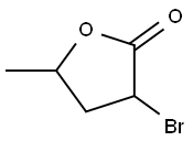 3-ブロモジヒドロ-5-メチルフラン-2(3H)-オン 化学構造式