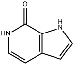 1,6-ジヒドロ-7H-ピロロ[2,3-C]ピリジン-7-オン 化学構造式