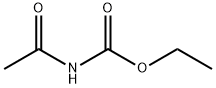 アセチルカルバミン酸エチル 化学構造式