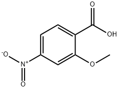 2-Methoxy-4-nitrobenzoic acid Struktur