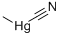 Cyanomethylmercury Structure