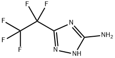 5-PENTAFLUOROETHYL-4H-[1,2,4]TRIAZOL-3-YLAMINE Struktur