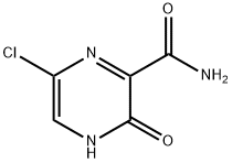 2-PyrazinecarboxaMide, 6-chloro-3,4-dihydro-3-oxo- Structure
