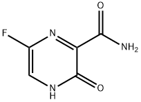 Pyrazinecarboxamide, 6-fluoro-3,4-dihydro-3-oxo- (9CI) Structure