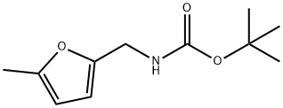 Carbamic acid, [(5-methyl-2-furanyl)methyl]-, 1,1-dimethylethyl ester (9CI) Structure