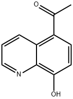 1-(8-羟基-5-喹啉)乙酮 结构式