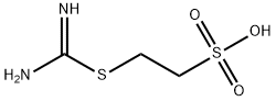 2-(アミジノチオ)エタンスルホン酸 化学構造式