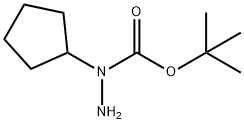 Hydrazinecarboxylic acid, 1-cyclopentyl-, 1,1-dimethylethyl ester (9CI)|