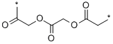 POLY(2-HYDROXYACETIC ACID) Struktur