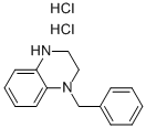 1-BENZYL-1,2,3,4-TETRAHYDRO-QUINOXALINE DIHYDROCHLORIDE 结构式