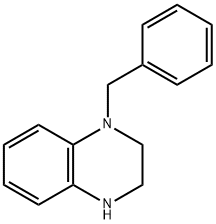 1-苯甲基-1,2,3,4-四氢喹喔啉 结构式