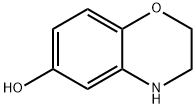 3,4-dihydro-2H-1,4-benzoxazin-6-ol Struktur
