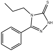5-phenyl-4-propyl-4H-1,2,4-triazole-3-thiol Struktur