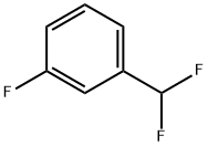 3-(ジフルオロメチル)-1-フルオロベンゼン 化学構造式