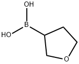 TETRAHYDROFURAN-3-BORONIC ACID 化学構造式
