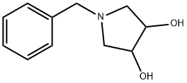 1-(PHENYLMETHYL)-3,4-PYRROLIDINEDIOL Struktur