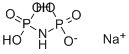 [α,β-イミド]二りん酸テトラナトリウム 化学構造式