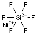 六氟硅酸镍,26043-11-8,结构式